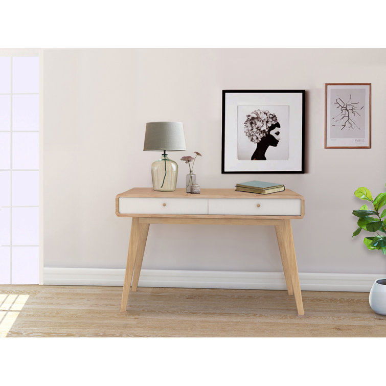 Hykkon Justine Writing Desk Reviews Wayfair